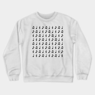 Musical Notes Crewneck Sweatshirt